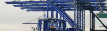 利維智能態勢與鋼結構應力監控係統的應用案例—海南洋浦4台岸橋